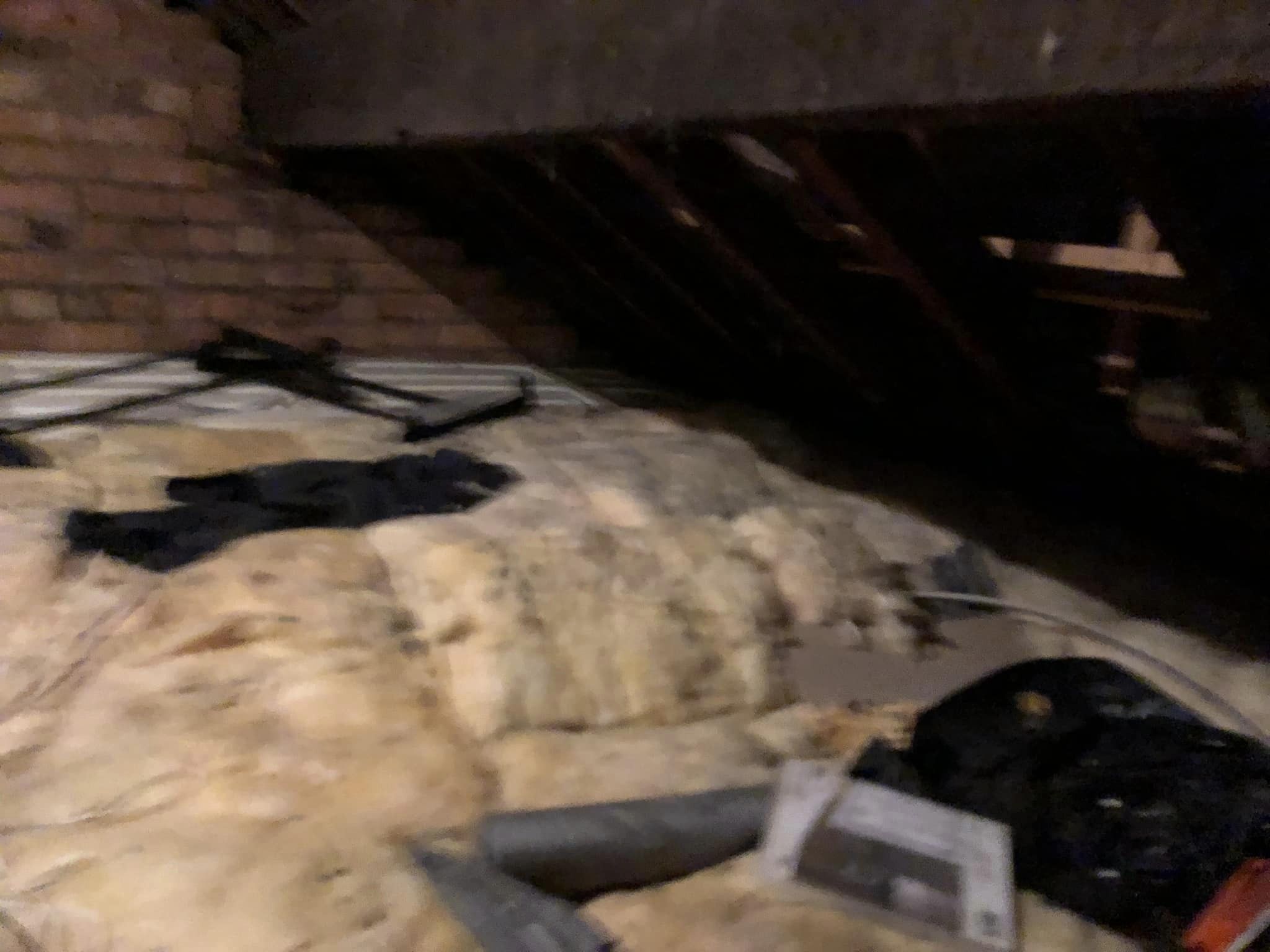 Loft Insulation Removal & Disposal Before & After Photos